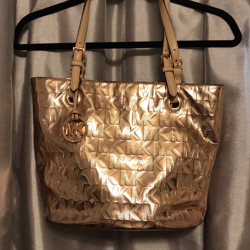 Rose Gold Michael Kors Tote